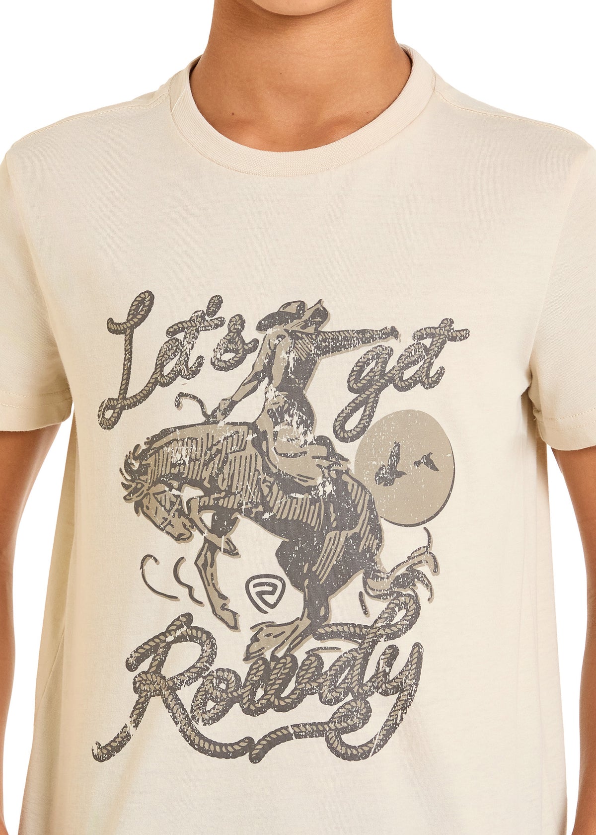 Rock & Roll Kids Rowdy Graphic Tee Natural