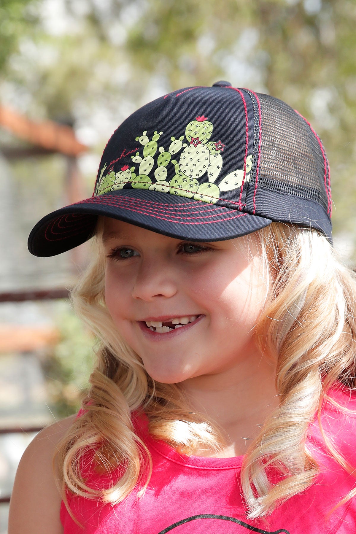 Cruel Girl Trucker Hat Navy