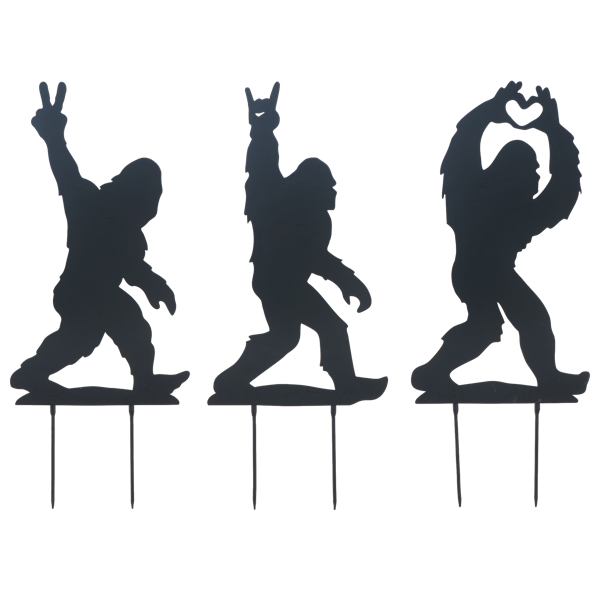 Ganz Bigfoot Garden Stake Laser Cut Sign