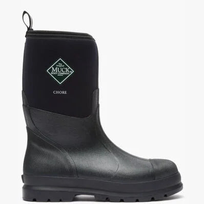 Muck Mens Chore Classic Mid Black