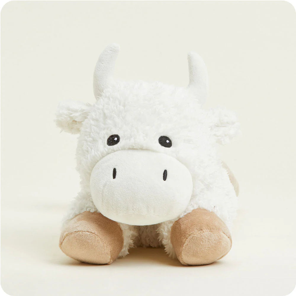 Warmies Microwavable Plush White Buffalo