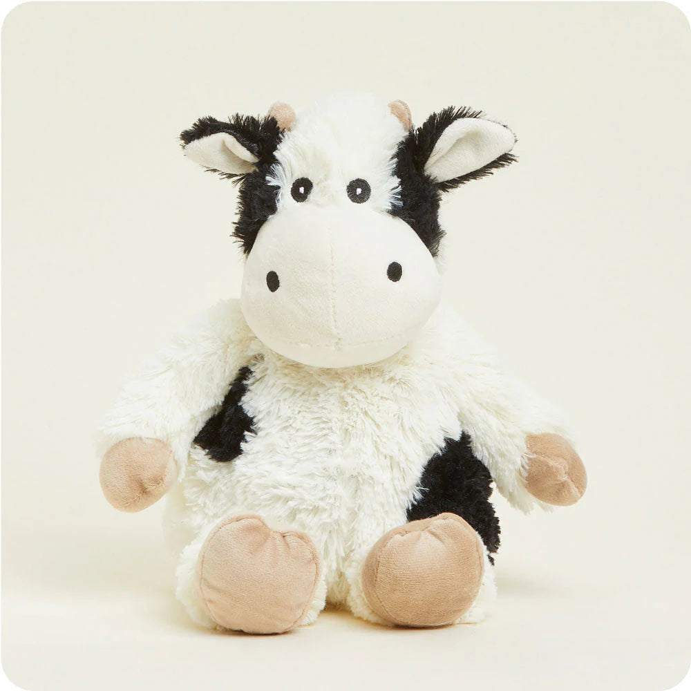 Warmies Microwaveable Plush Black and White Cow
