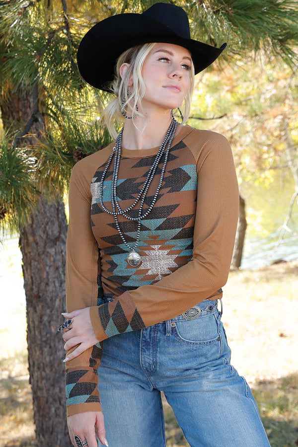 Cruel Denim LS Raglan Top