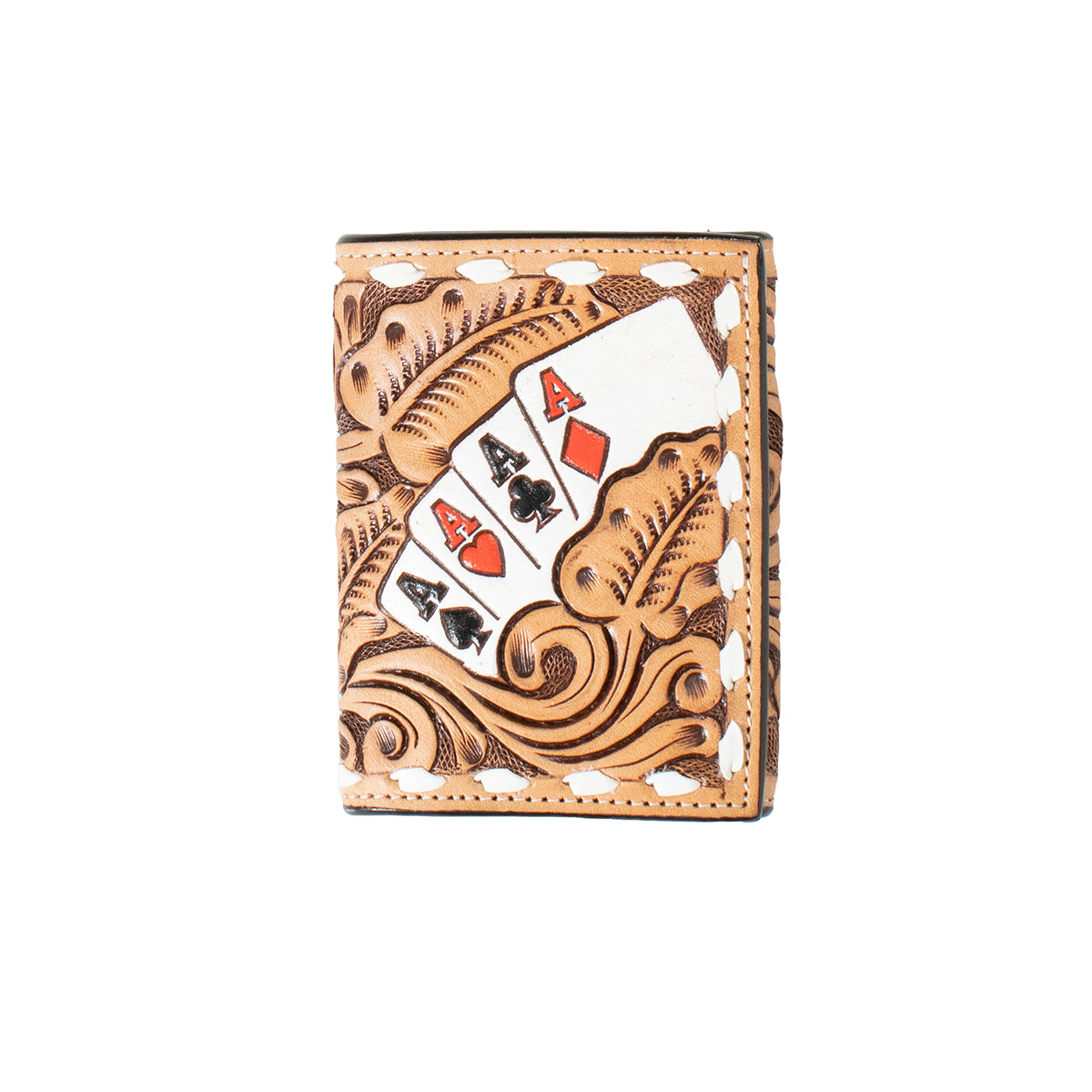 3D Ace Cards Trifold Wallet