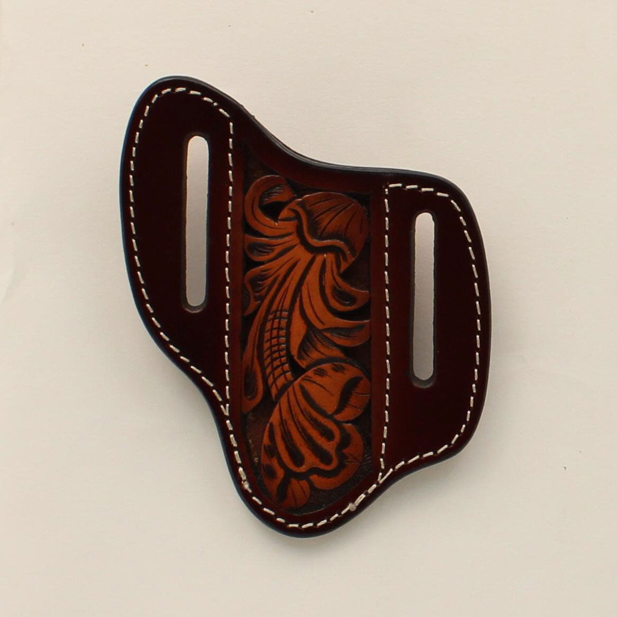 3D Pancake Floral Tooled Knife Sheath