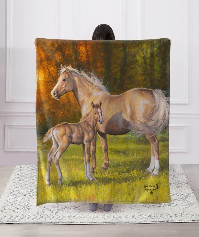 Duke Imports Mother and Foal Throw