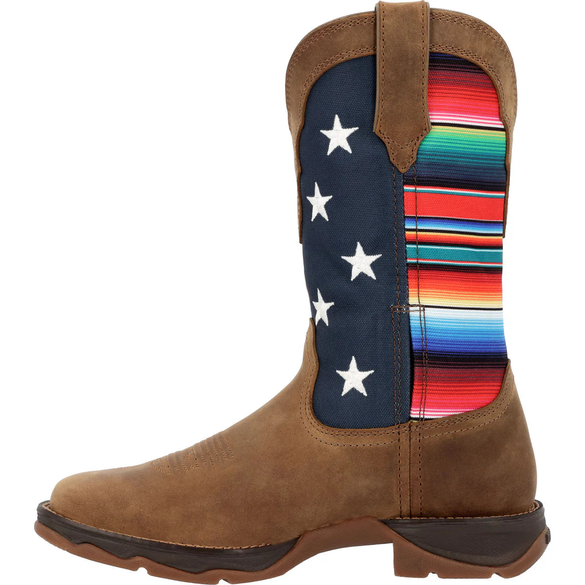 Durango Rebel Serape/Stars Square Toe