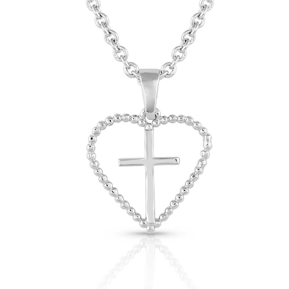 Montana Silversmith Faith Within Heart Necklace