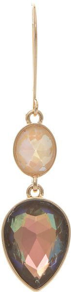 Rain Gold Natural Glow Stone Drop Earring