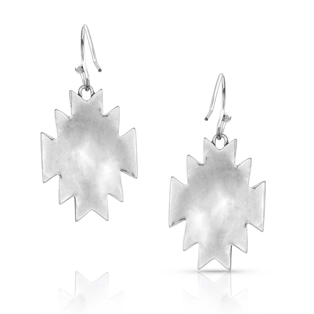 Montana Turquoise Star Pendant Earrings