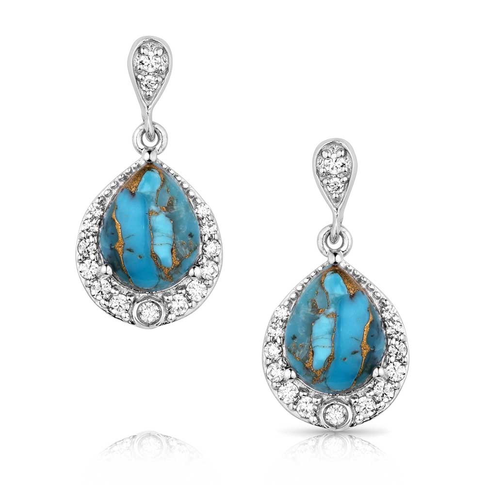 Montana Blue Rivers Turquoise Earrings