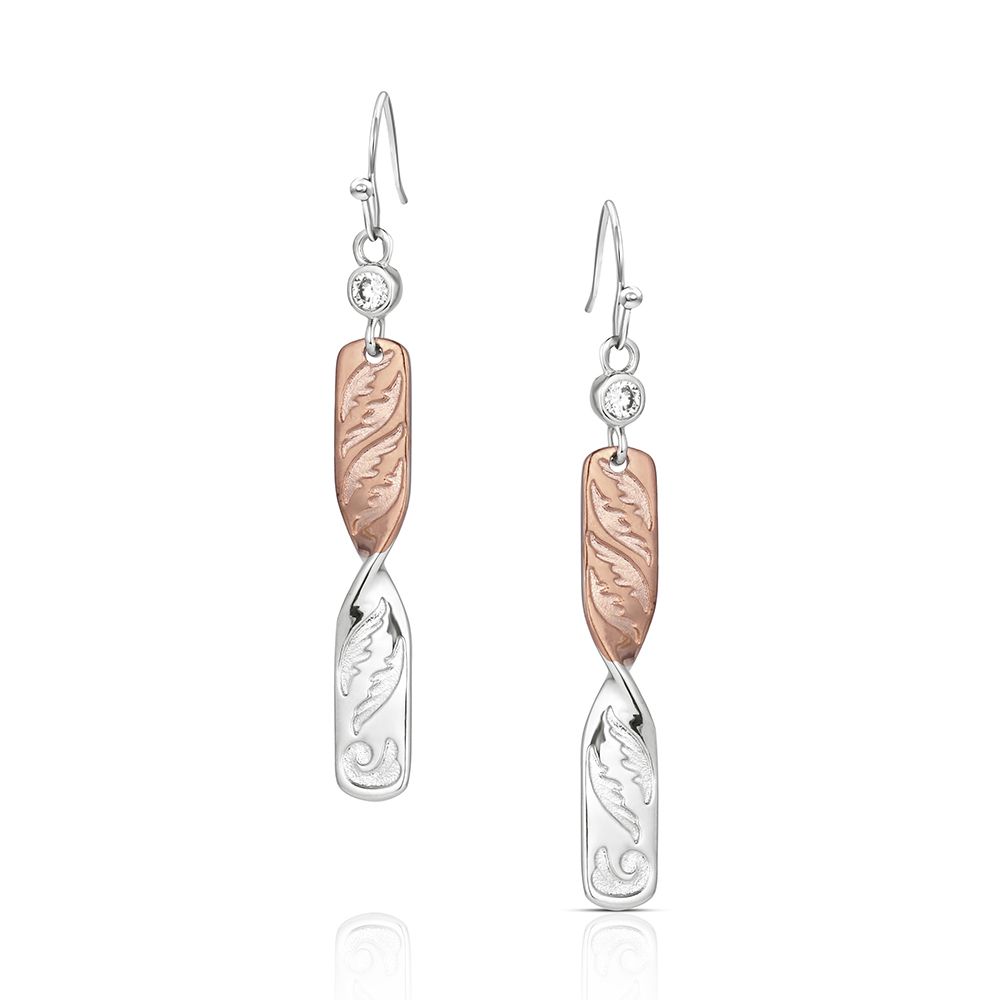 Montana Flatland Twister Dangle Earrings