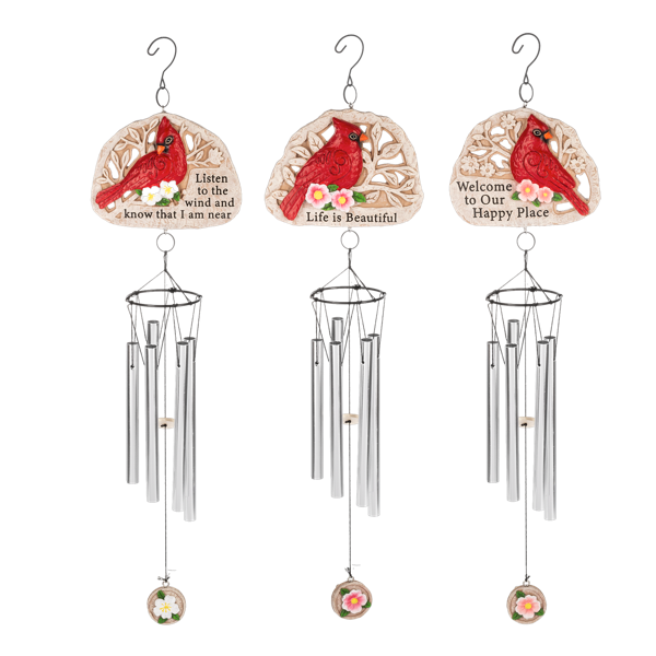 Ganz Cardinal Wind Chime