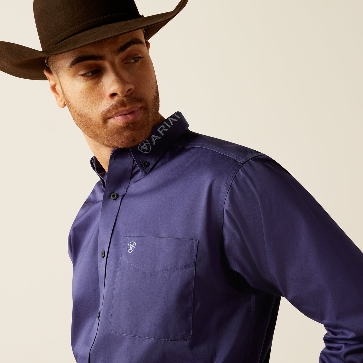 Ariat Team Logo Twill Classic Dark/Light Blue