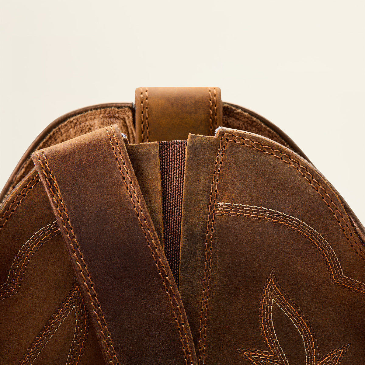 Ariat Heritage R Toe Tall Distressed Brown