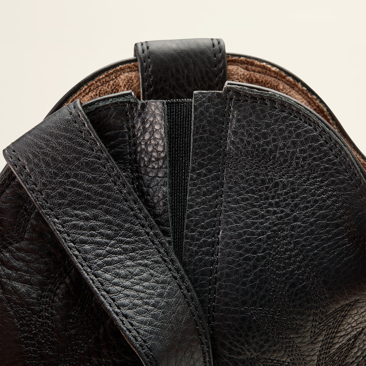 Ariat Heritage R Toe Tall Black Deertan