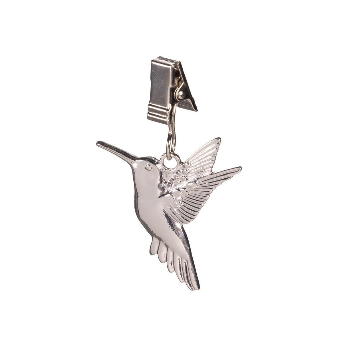 Evergreen Metal Hummingbird Flag Clips