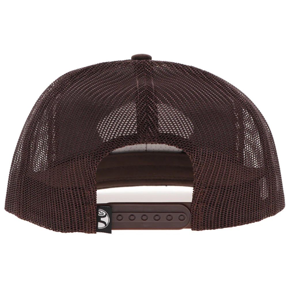 Hooey Cavvy Hat Brown with Multi Color Patch