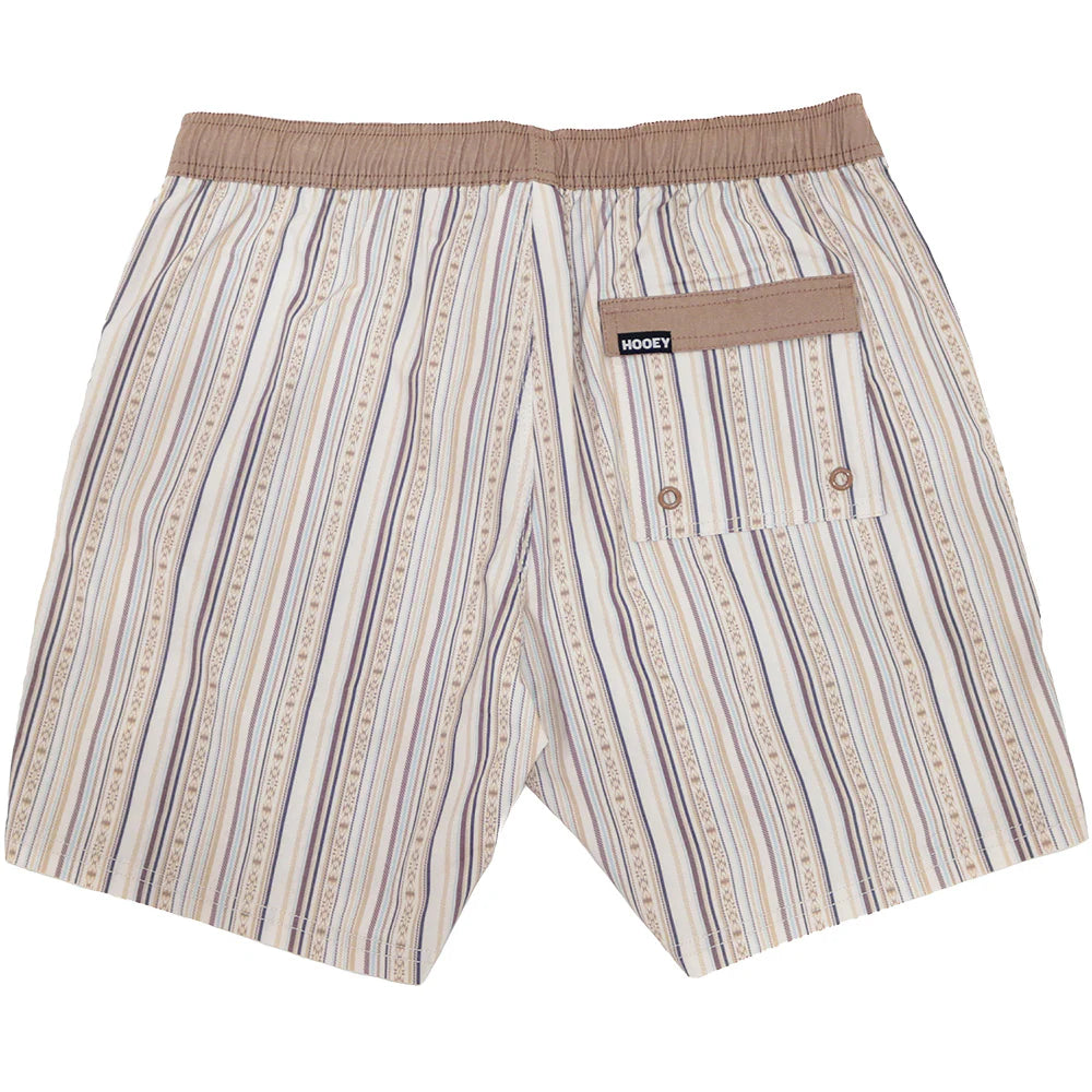 Hooey Breaker Boardshort Cream/Stripe