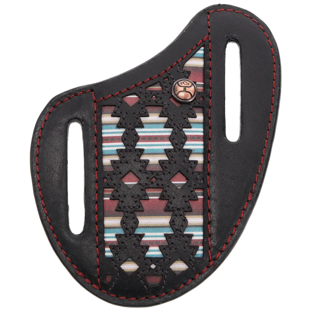 Hooey Sunizona Knockout Black Pancake Sheath