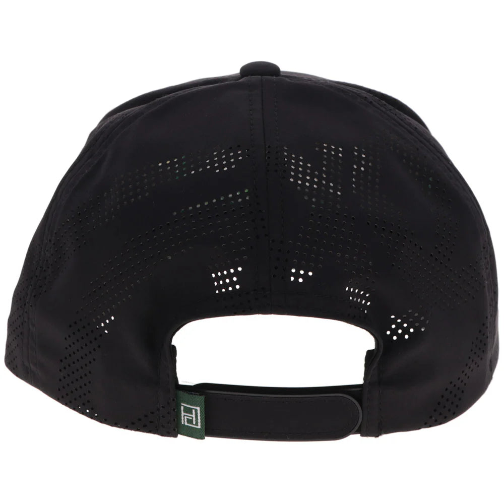 Hooey Hills Hat Black with Golf Course Landscape