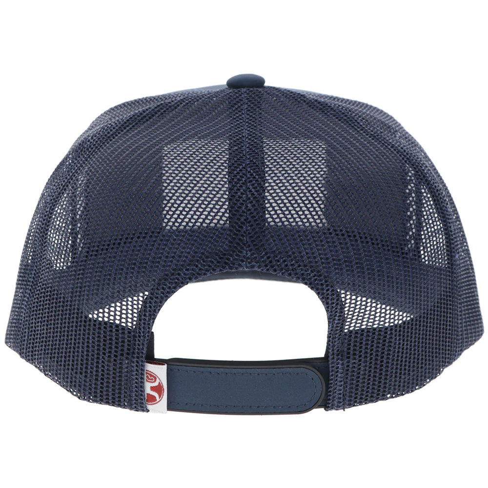 Hooey Liberty Roper Navy Blue with 1776 Flag Patch