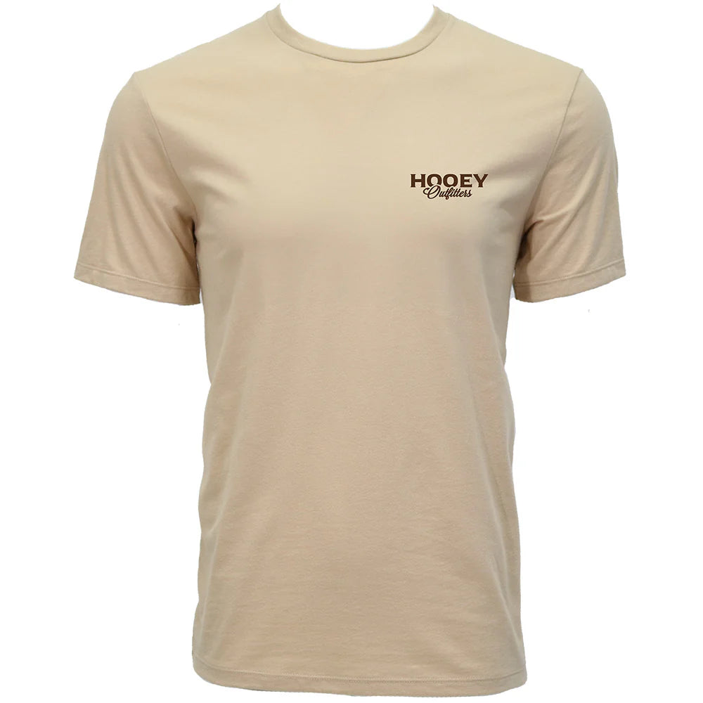 Hooey Outfitters Tan Crew Neck T-Shirt