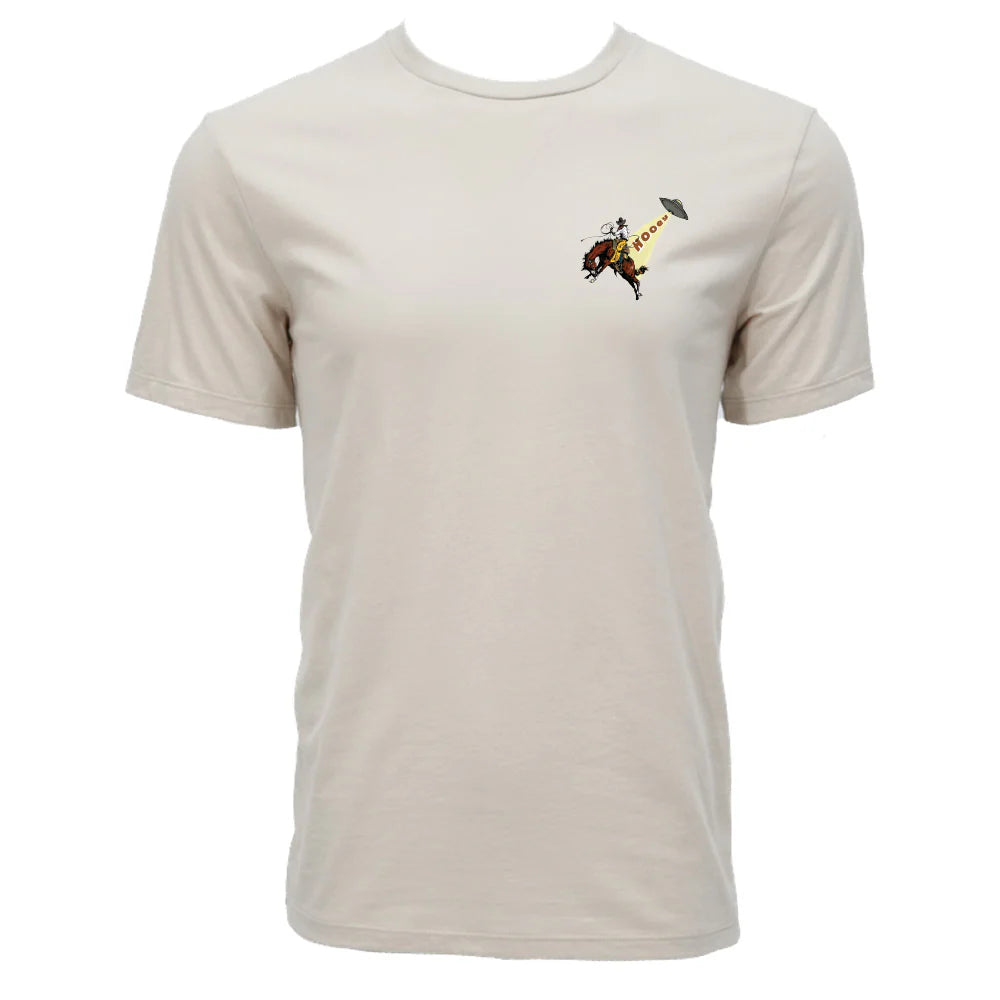Hooey Space Rustler Cream with Space Cowboy T-shirt