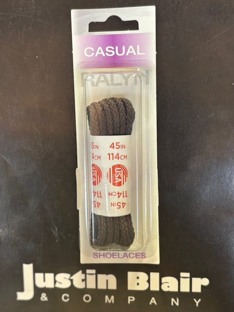 Justin Blair Casual Brown Lace 45''