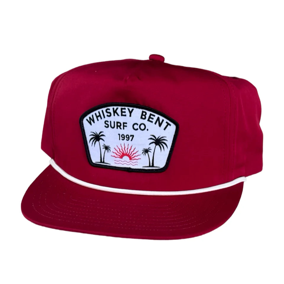 Whiskey Bent Hat Co. Palm Beach Red