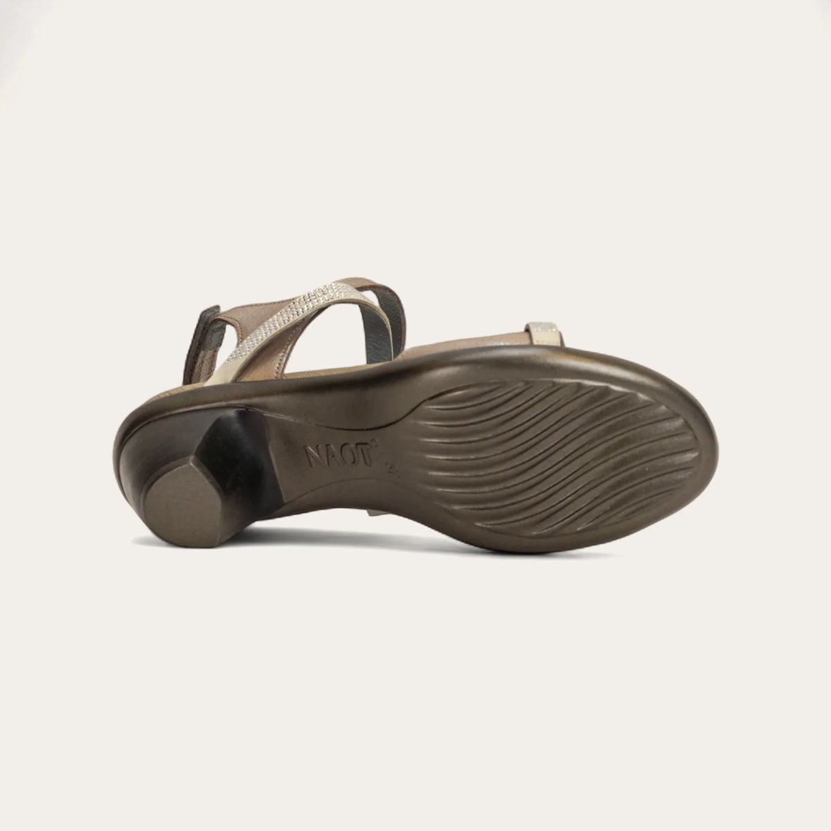 Naot Innovate Silver Threads/Clear Stones
