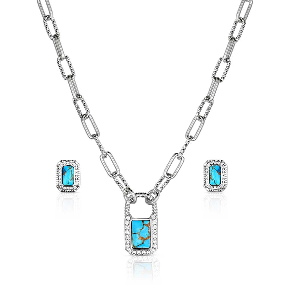 Montana Turquoise Glam Jewelry Set