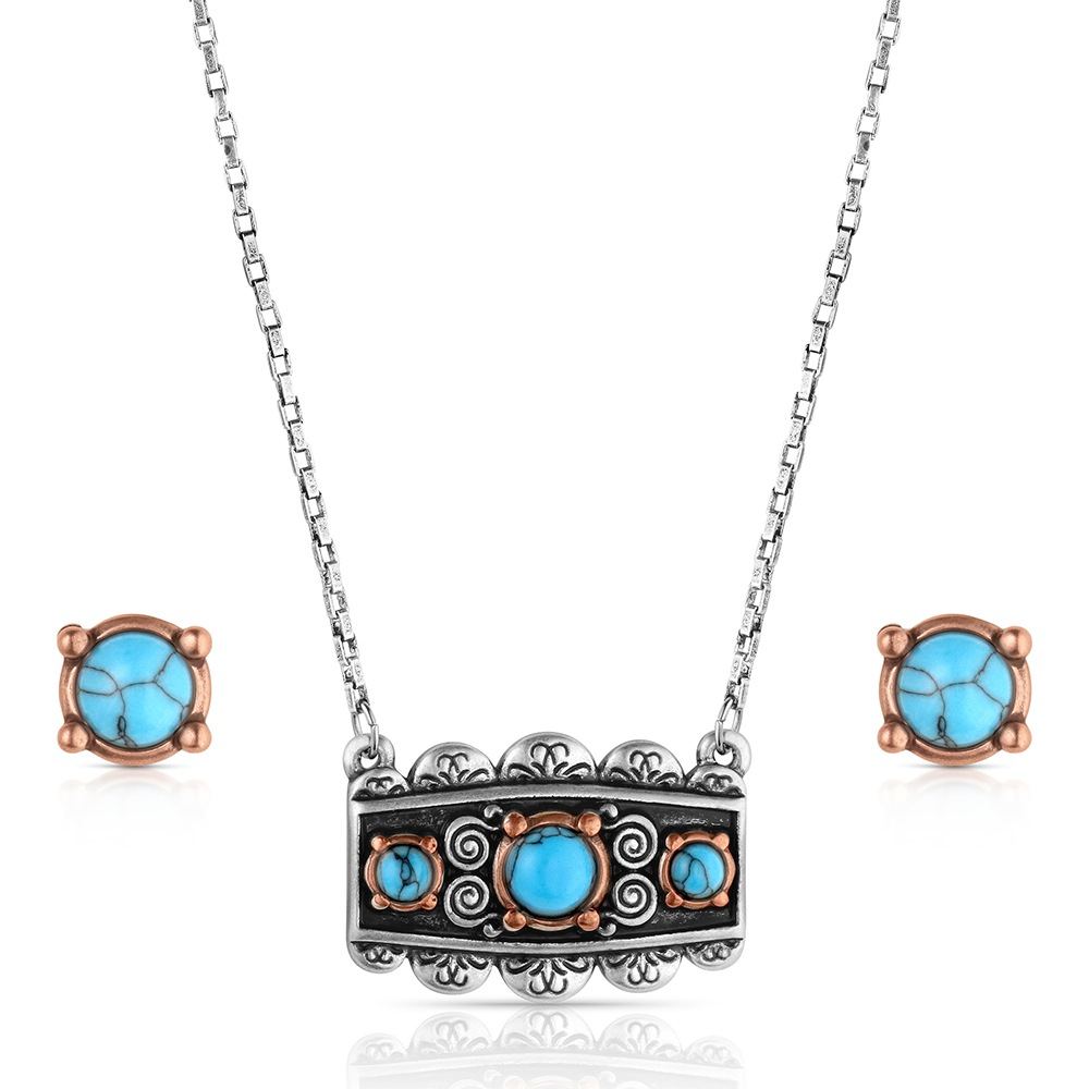 Montana Turquoise Peaks Jewelry Set