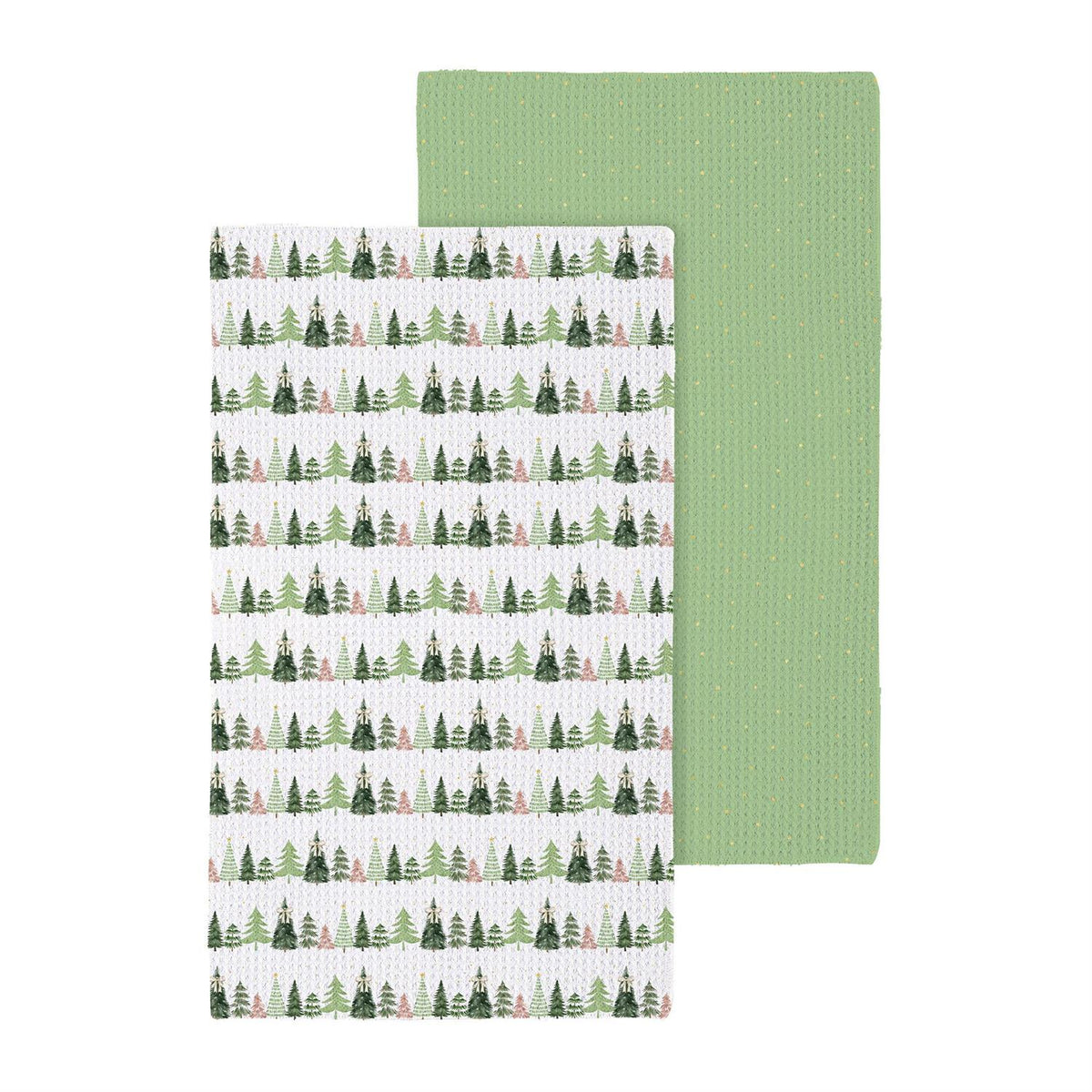 Evergreen Shades of Emerald Kitchen Towel Quick Dry