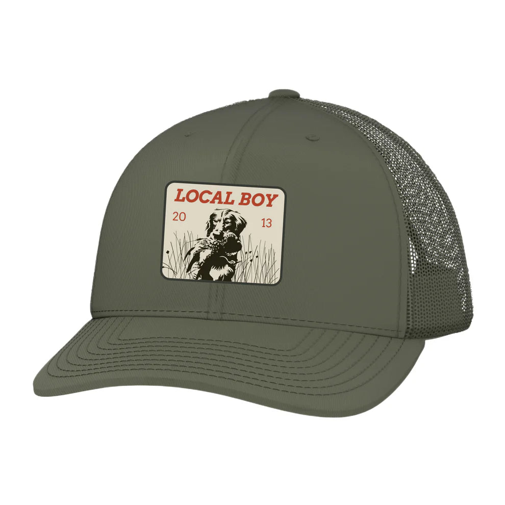 Local Boy Golden Hour Trucker Hat Loden