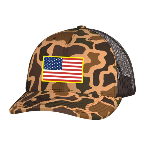 Local Boy Patriotic Patch Trucker Hat Localflage