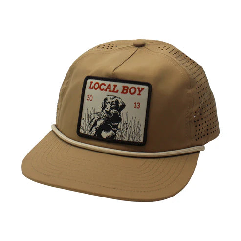 Local Boy Golden Hour Perforated Low Profile Rope Hat