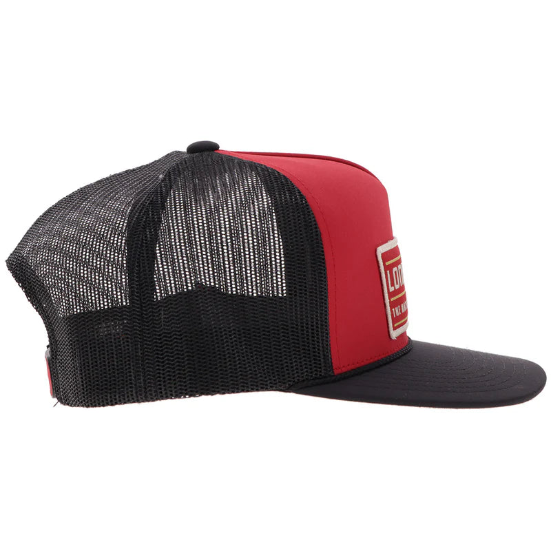 Hooey Lonestar Red/Black Hat