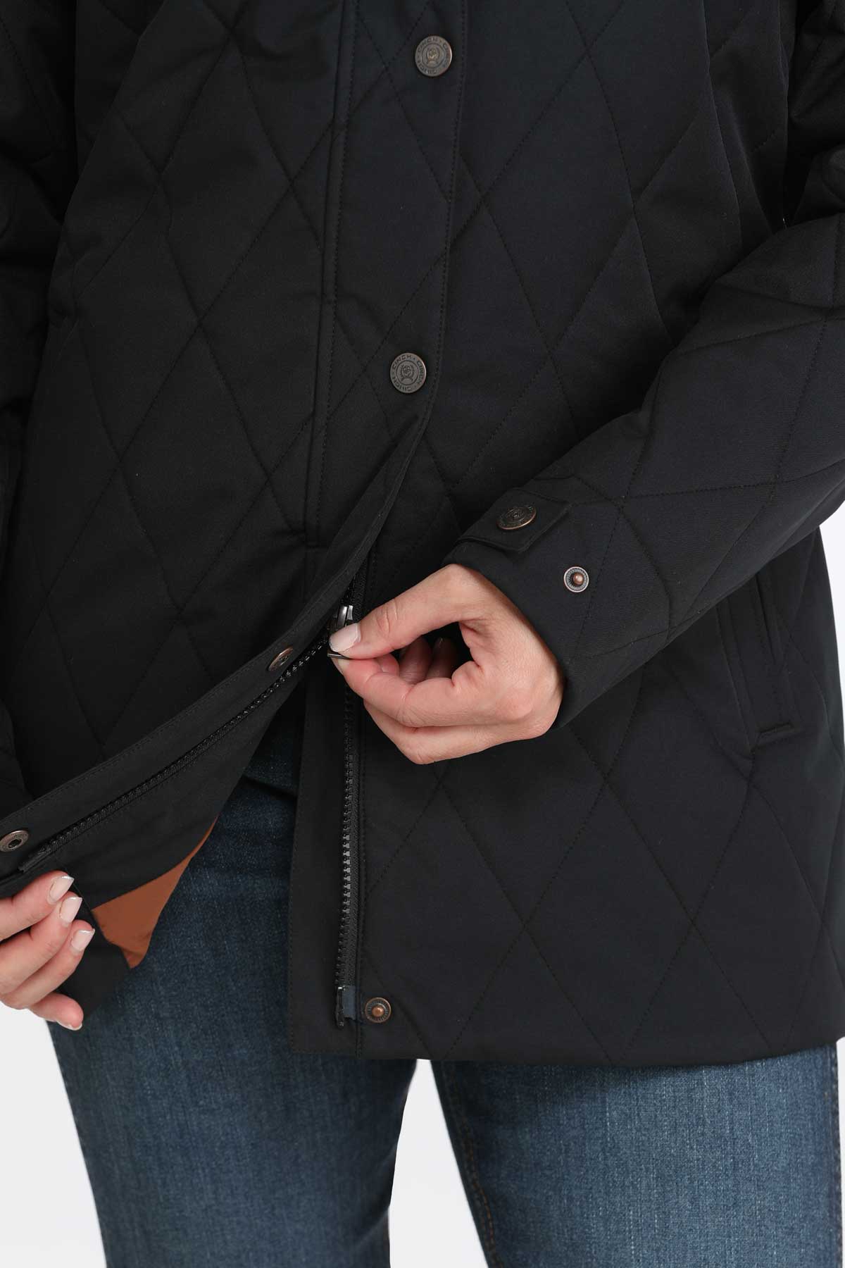 Cinch Ladies Barncoat Black