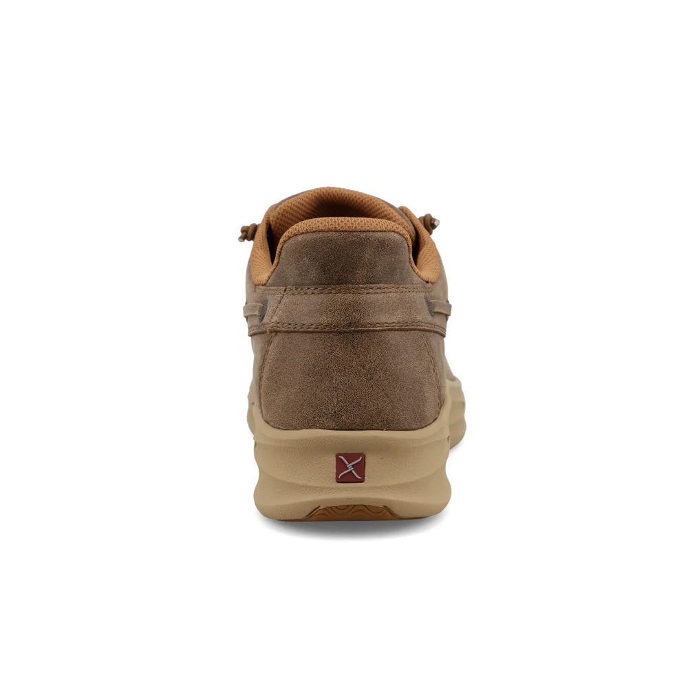 Twisted X Feather X EZ On Shoe Bomber Brown