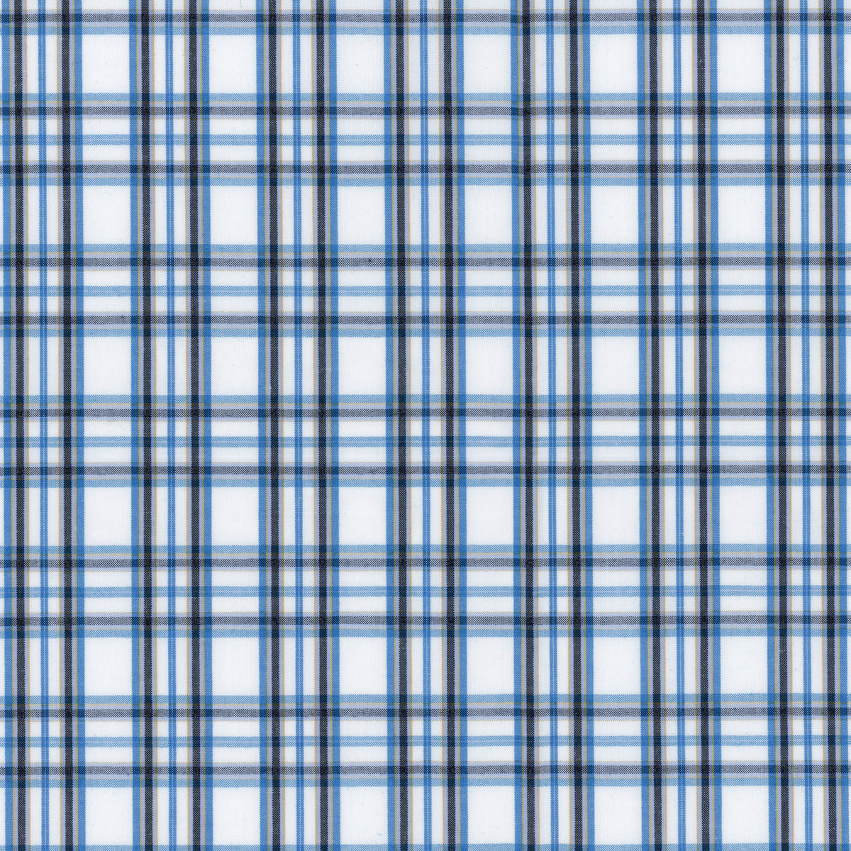 Wrangler George Strait Long Sleeve Blue Plaid Shirt