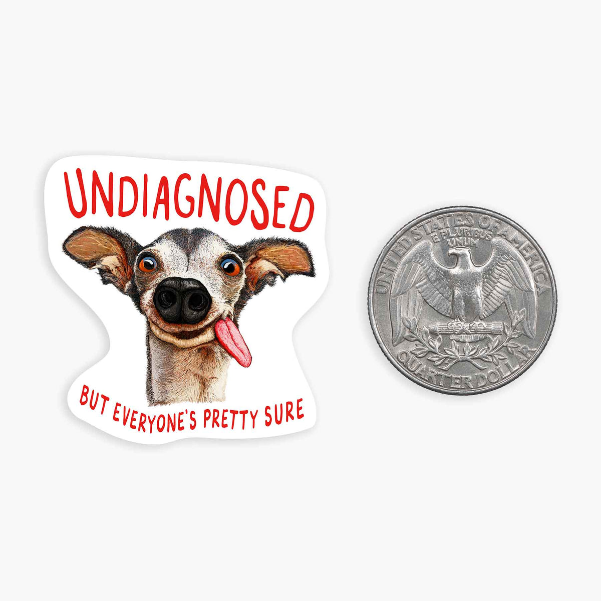Nice Enough Stickers MINI Undiagnosed