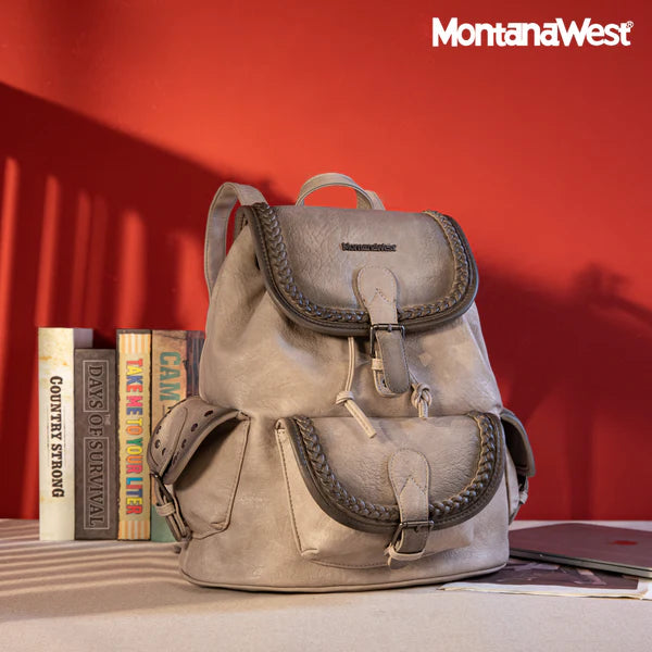Montana West Stone Wash Backpack
