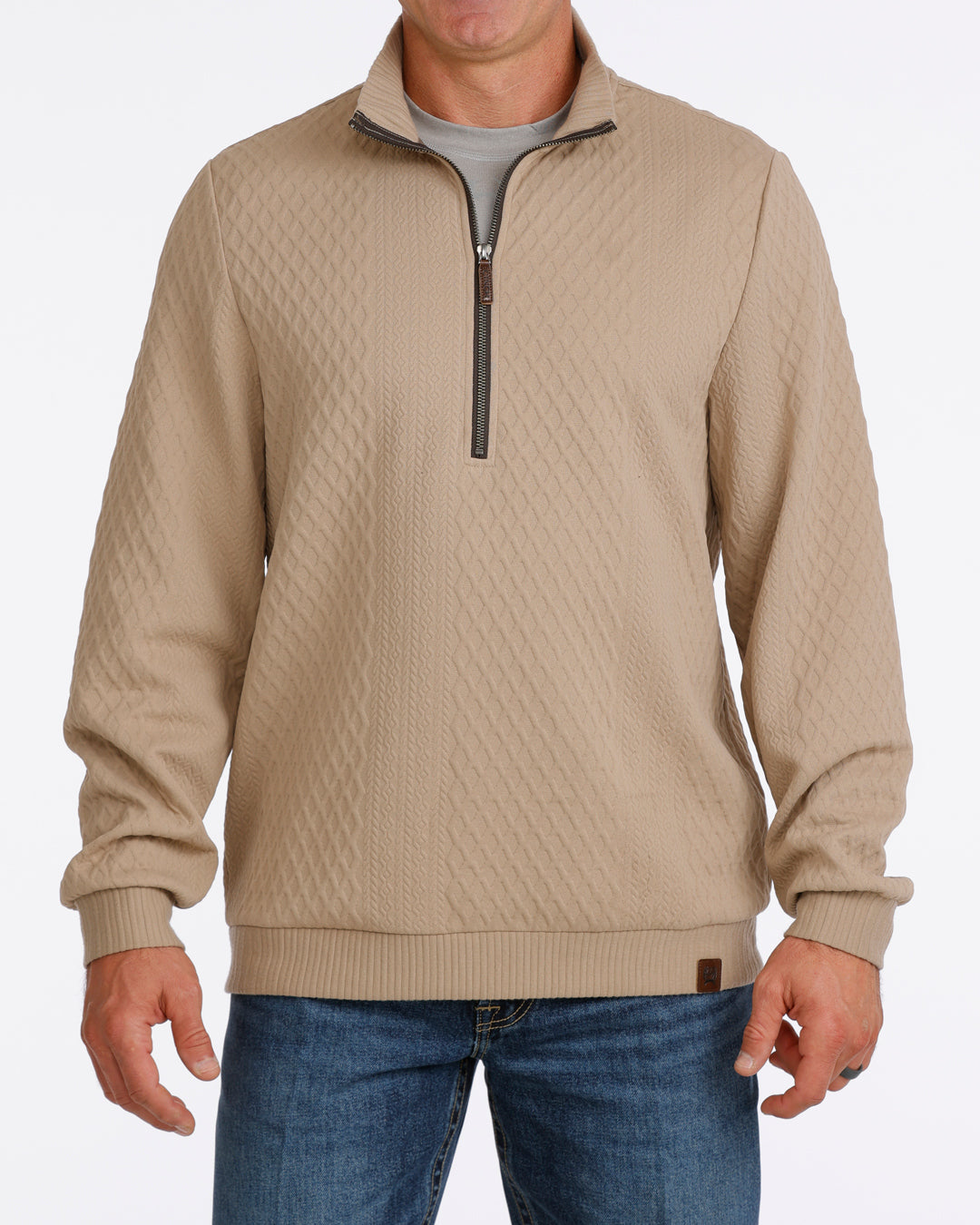 Cinch 1/4 Zip Pullover Khaki