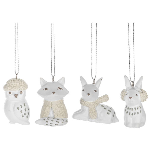 Cozy Animal Ornaments