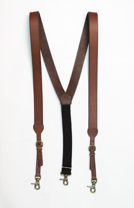 Nocona Leather Suspenders