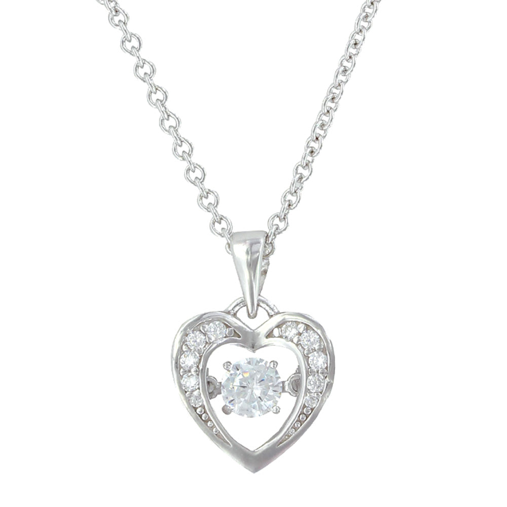 Montana Let's Dance A Little Dance Heart Necklace