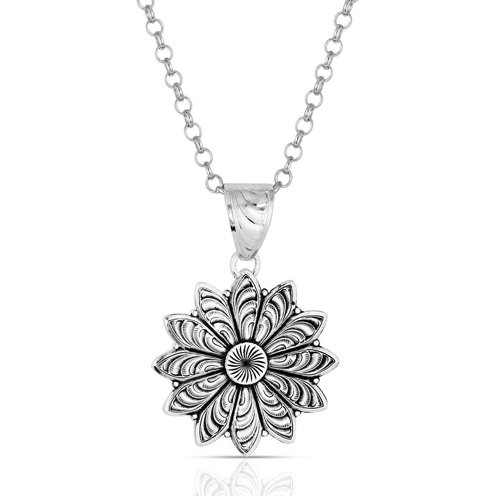 Montana Flower Rowel Necklace