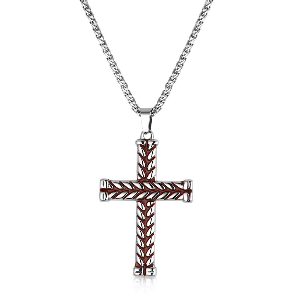 Montana Bound Faith Cross Necklace