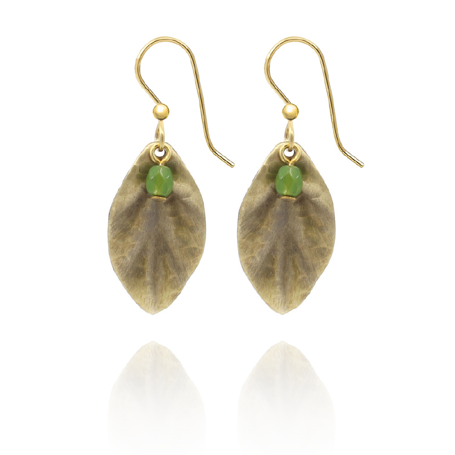 Silver Forest Life Like Leaf and Bead